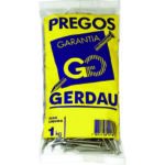 Prego Com Cabeça Polido 12x12 1kg Gerdau