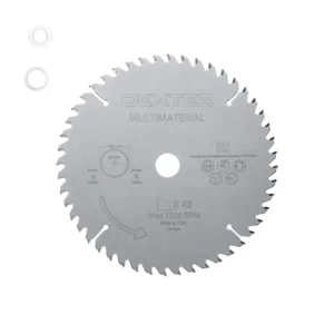 Disco de Corte Segmentado Multimaterial 7.1/4" (185mm) 48D Dexter