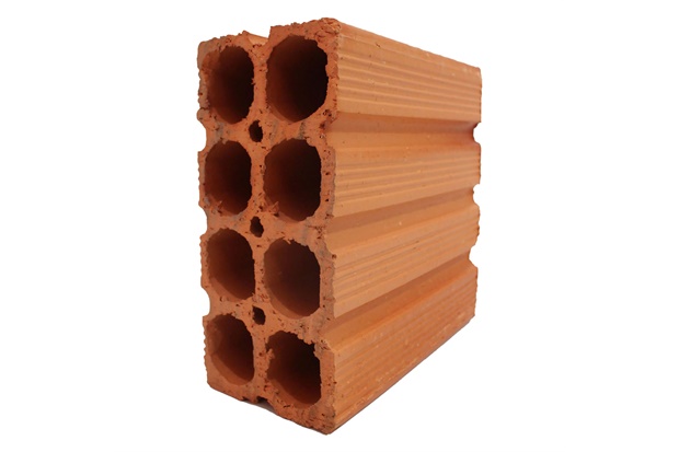 Bloco Cerâmico de Vedação 8 Furos 9x19x19cm tijolo
